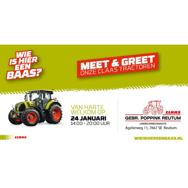 Meet & Greet onze CLAAS tractoren